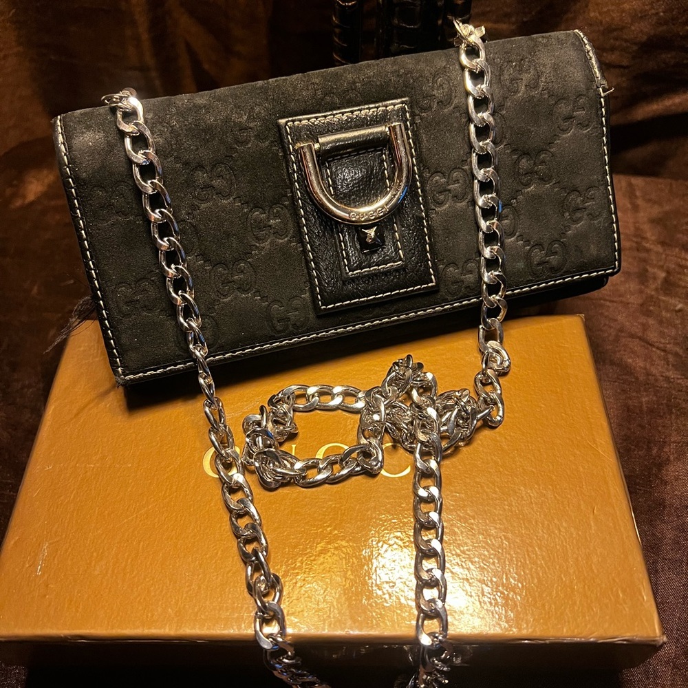 GUCCI Authentic, Clutch, Bifold Wallet, Crossbody.